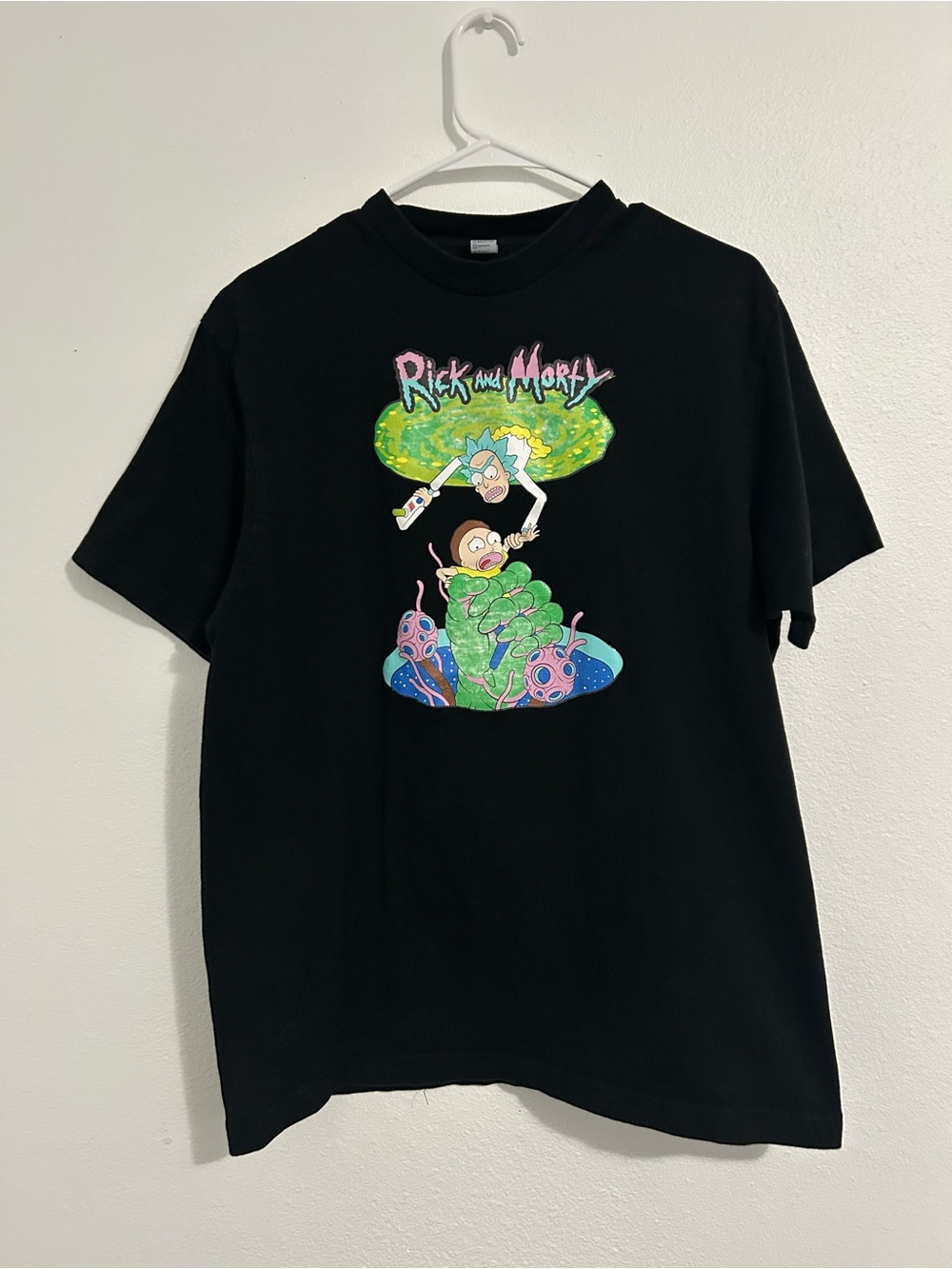 Rick and Morty Black Graphic Short Sleeve Tee